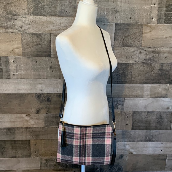 Handbags - Plaid Crossbody
